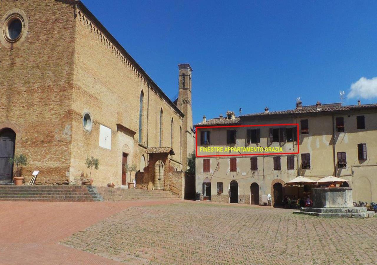 Caratteristico Appartamento Grazia Centro Storico San Gimignano Exteriör bild